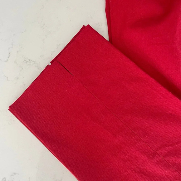Jones New York Signature Petite Stretch Ankle Length Cotton Pants Red 12P NWOT - Picture 4 of 14